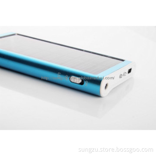 2600MAh sungzu solar mobile power devices with flashlight function